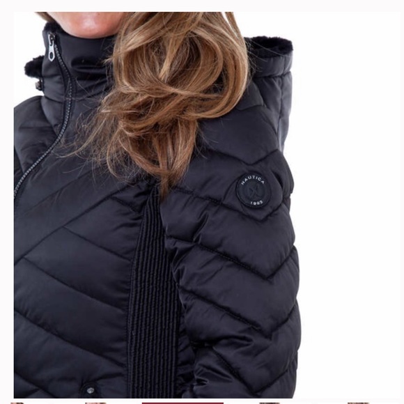 Nautica Women's Puffer Jacket - Picture 3 of 4